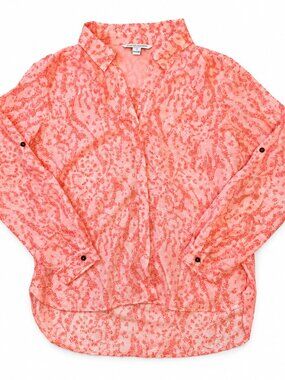 DVF Diane von Furstenberg Silk Cotton Ikat Tunic 14 Resortcore Boho Luxe